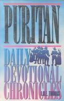 Cover of: Puritan daily devotional chronicles