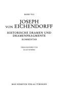 Cover of: Historische Dramen und Dramenfragmente