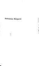 Cover of: Antonio Requeni by Antonio Requeni