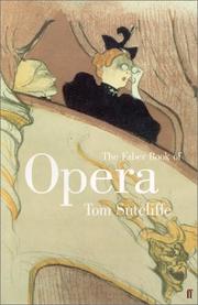 Cover of: The Faber book of opera