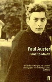Cover of: Hand to Mouth by Paul Auster
