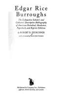 Cover of: Edgar Rice Burroughs by Robert B. Zeuschner