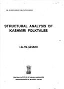 Structural analysis of Kashmiri folktales by Lalita Handoo