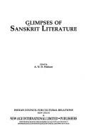 Glimpses of Sanskrit literature