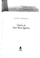 Cover of: Oratório de Santa Maria Egipcíaca