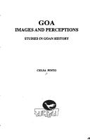 Cover of: Goa: images and perceptions : studies in Goan history
