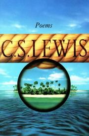 Cover of: Poems by C.S. Lewis