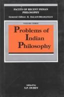 Cover of: Problems of Indian philosophy