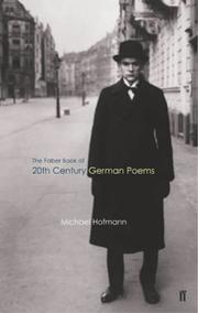 Cover of: The Faber Book of 20th Century German Poems