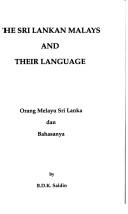 The Sri Lankan Malays and their language =