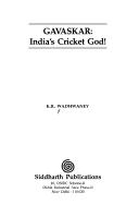 Cover of: Gavaskar, India's cricket god!