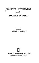Cover of: Coalition government and politics in India