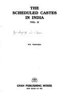 Cover of: The scheduled castes in India by Anirban Kashyap, Anirban Kashyap