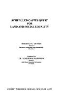 Cover of: Scheduled castes quest for land and social equality