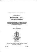 Cover of: Aśvaghoṣa's Buddhacarita: the life of Buddha : Sanskrit text with word-by-word translation, melodies for chanting and verses in English grammatical explanation