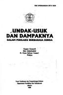 Undak-usuk dan dampaknya dalam perilaku berbahasa Sunda