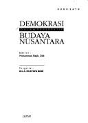 Cover of: Demokrasi dalam perspektif budaya Nusantara