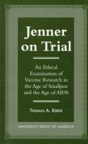 Cover of: Jenner on trial by Thomas A. Kerns