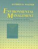 Environmental management in healthcare facilities