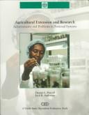 Cover of: Agricultural extension and research by Dennis Purcell