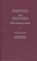 Cover of: Shayndl and Salomea by Salomea Genin
