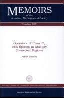 Operators of class C₀ with spectra in multiply connected regions by Adele Zucchi