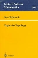 Cover of: Topics in topology