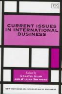 Cover of: Current issues in international business