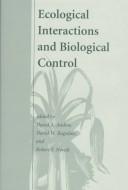Cover of: Ecological interactions and biological control