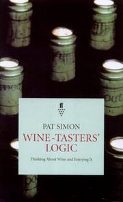 Cover of: Wine-Taster's Logic by Pat Simon