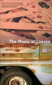 Cover of: Music of Chance by Paul Auster