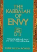Cover of: The kabbalah of envy by Nilton Bonder