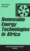 Cover of: Renewable energy technologies in Africa
