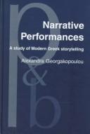 Cover of: Narrative performances by Alexandra Georgakopoulou