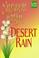 Cover of: Desert rain