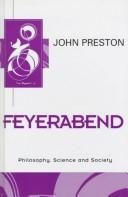 Feyerabend by Preston, John