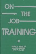 Cover of: On-the-job training