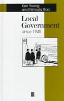 Cover of: Local government since 1945