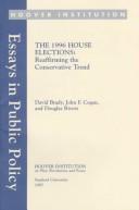 The 1996 House elections cover