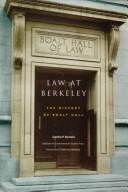 Law at Berkeley by Sandra Pearl Epstein