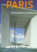 Cover of: Paris, contemporary architecture by Andrea Gleininger, Andrea Gleininger