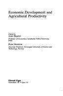 Cover of: Economic development and agricultural productivity