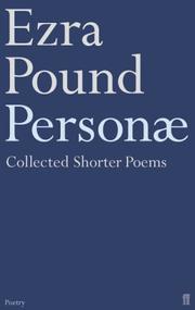 Cover of: Personae by Ezra Pound