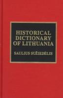 Cover of: Historical dictionary of Lithuania