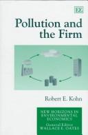 Cover of: Pollution and the firm