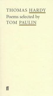 Thomas Hardy (Poet to Poet: An Essential Choice of Classic Verse)