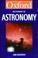 Cover of: A dictionary of astronomy