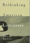 Cover of: Rethinking American literature