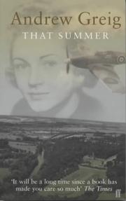 Cover of: That Summer by Andrew Greig, Andrew Greig