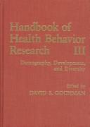 Cover of: Handbook of health behavior research | 